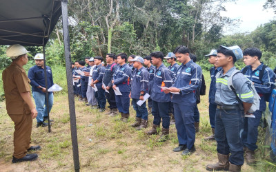 Pelaksanaan Pra UKK Siswa SMK Negeri 6 Berau